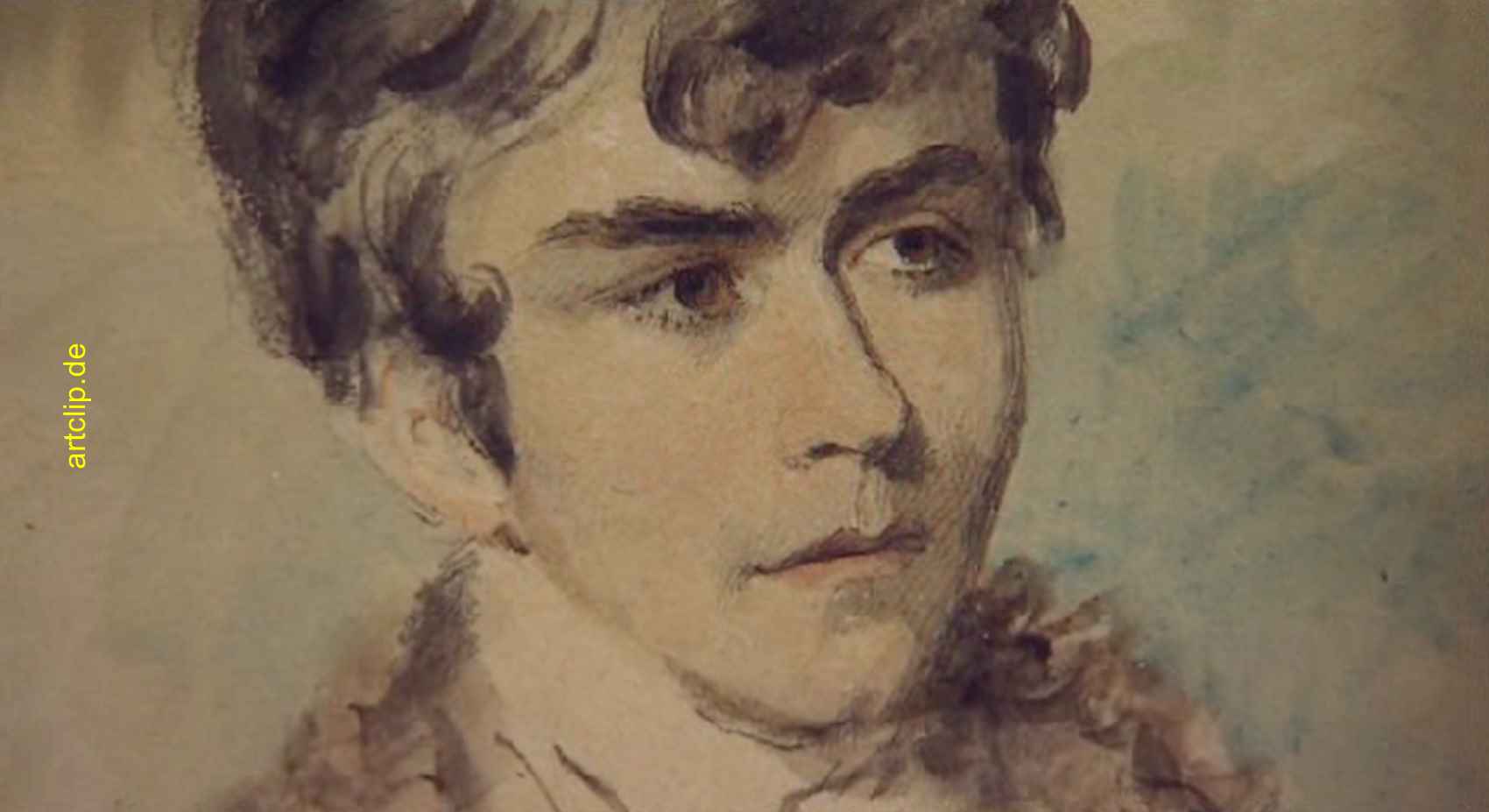 Porträt Eugène Delacroix