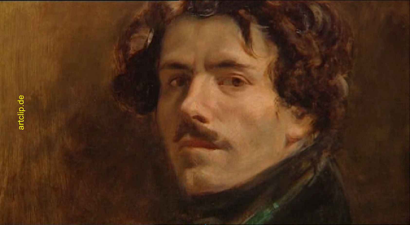 Porträt Eugène Delacroix