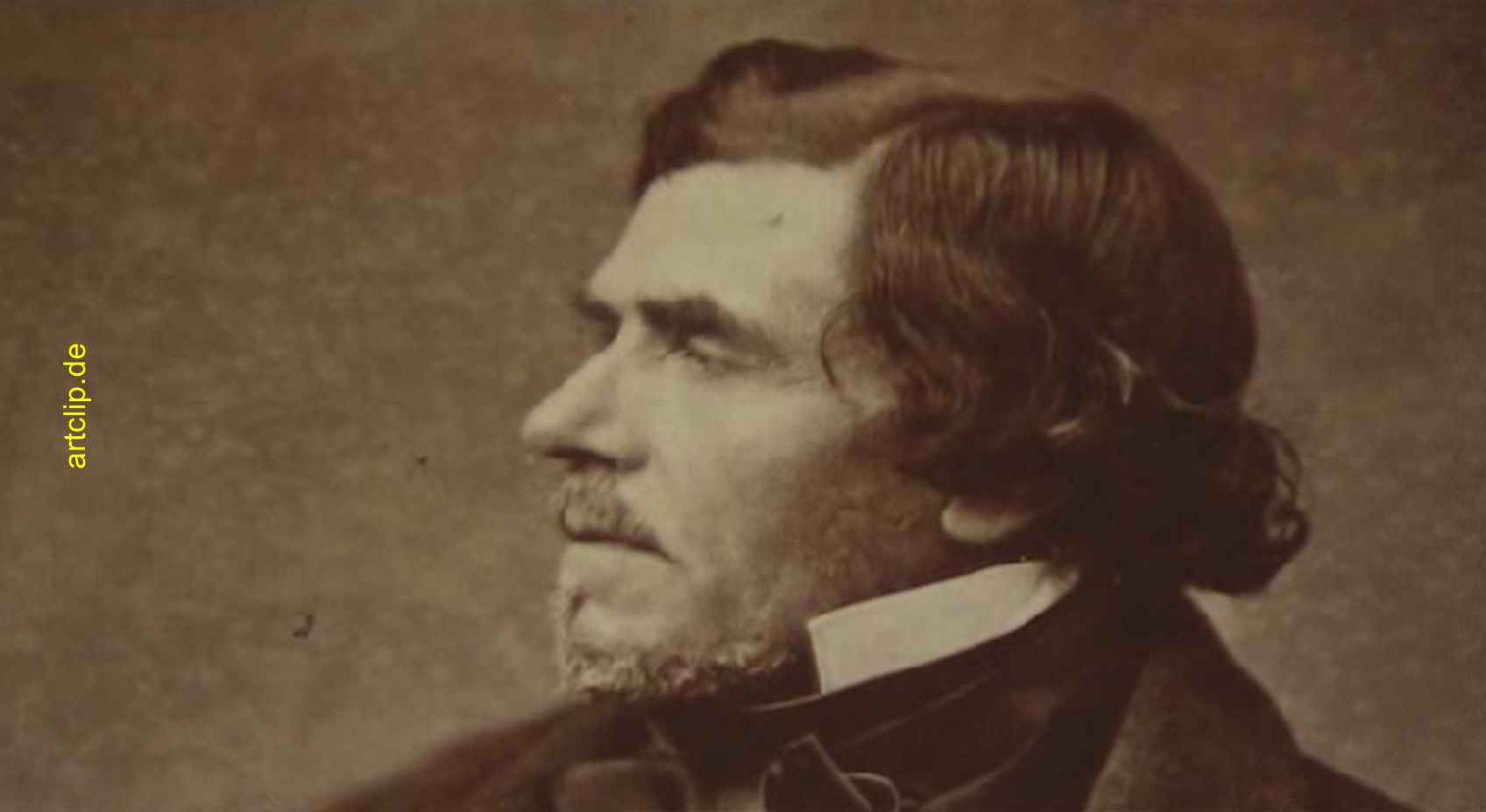 Porträt Eugène Delacroix