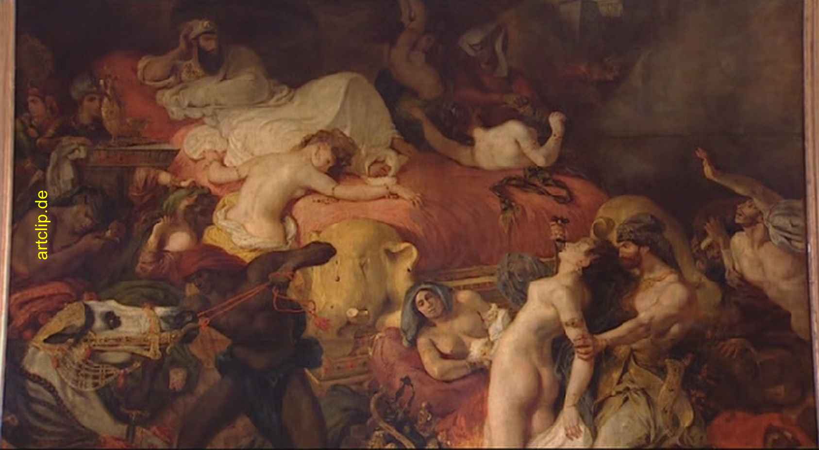 Tod des Sardanapalus