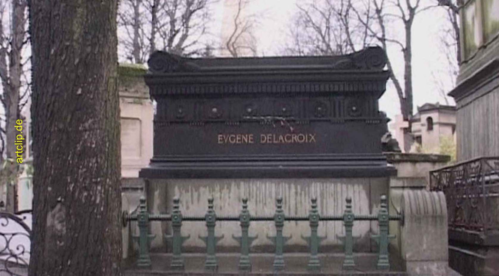 Denkmal Eugène Delacroix