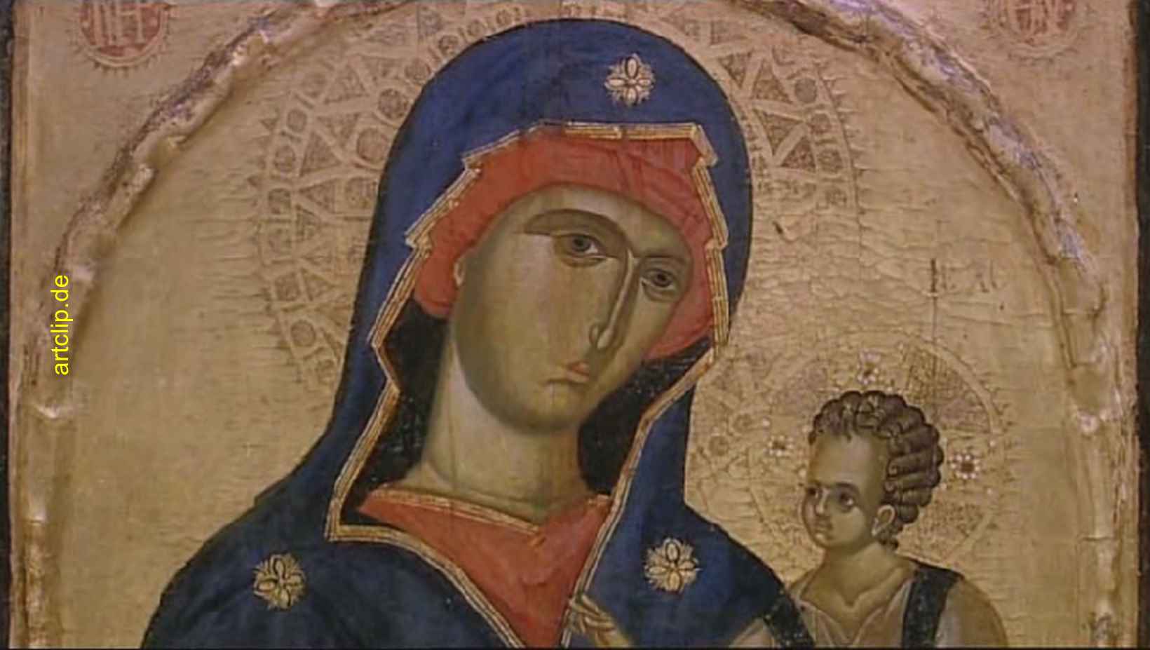 Cimabue Madonna mit Kind