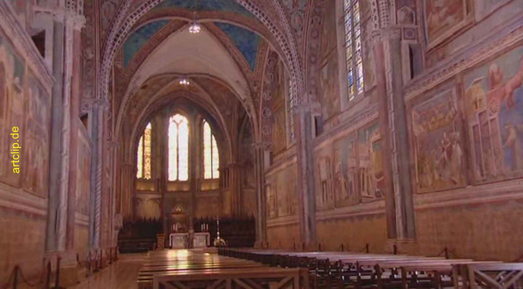 Assisi Kathedrale innen