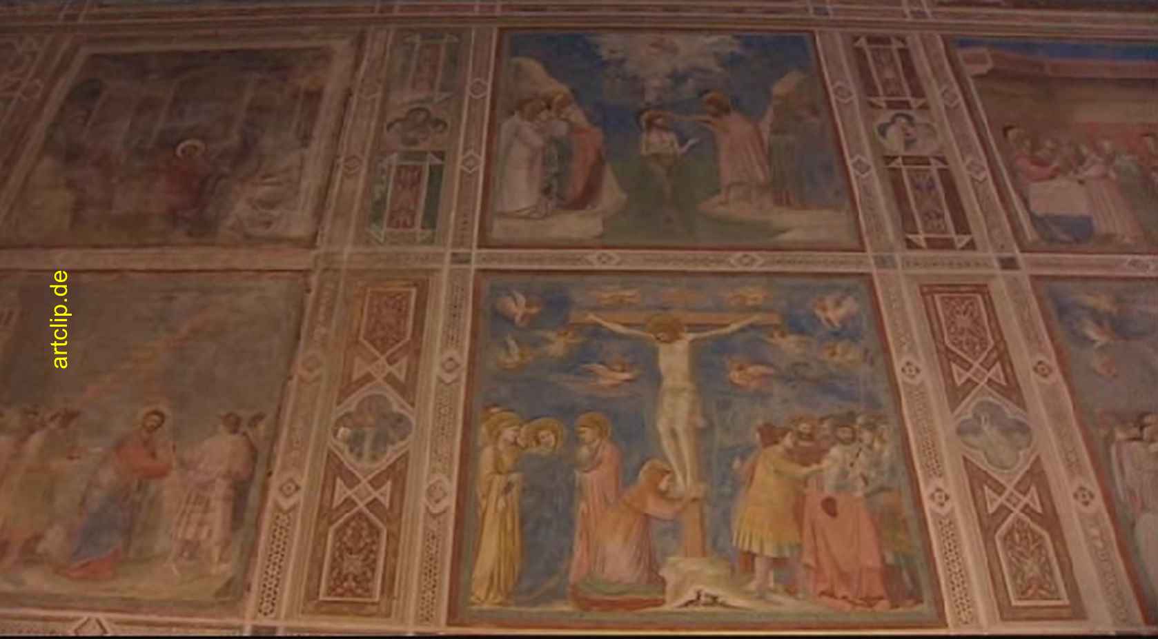 Cappella degli Scrovegni (auch Scrovegni-Kapelle oder Arenakapelle genannt) innen