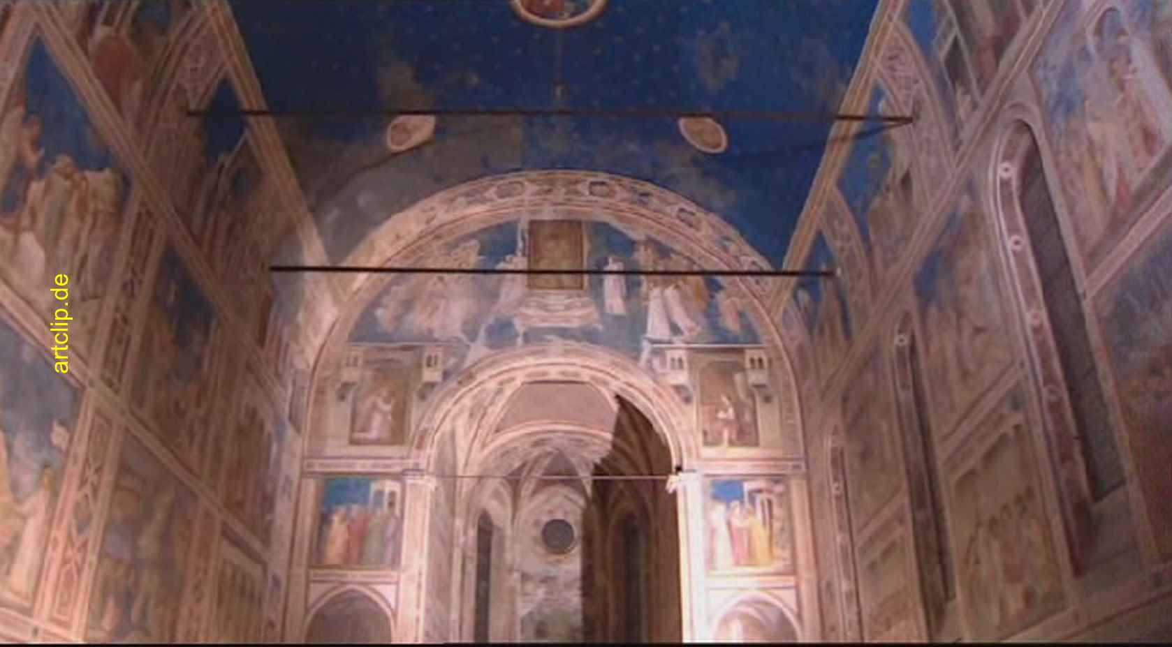 Cappella degli Scrovegni (auch Scrovegni-Kapelle oder Arenakapelle genannt) innen