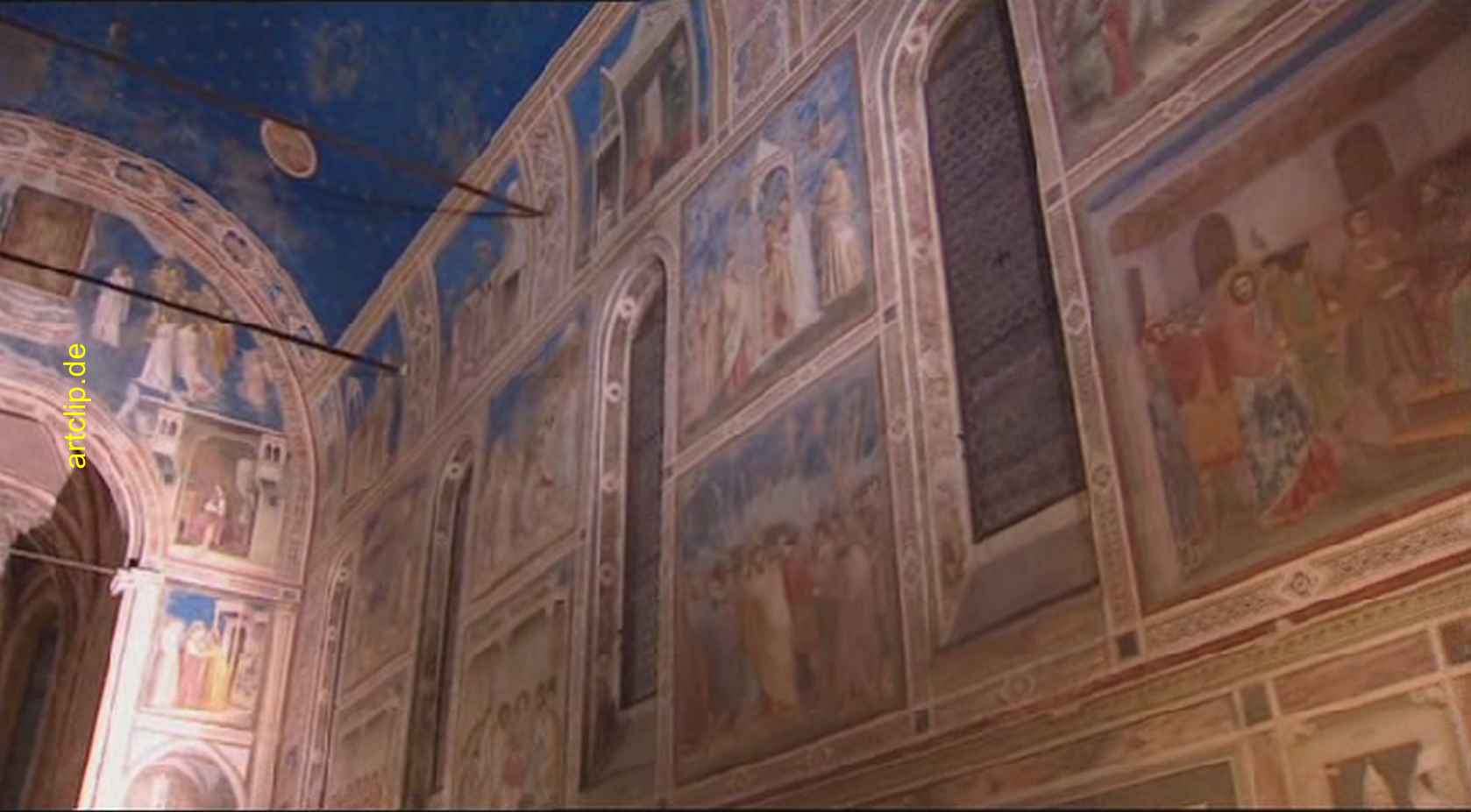 Cappella degli Scrovegni (auch Scrovegni-Kapelle oder Arenakapelle genannt) innen