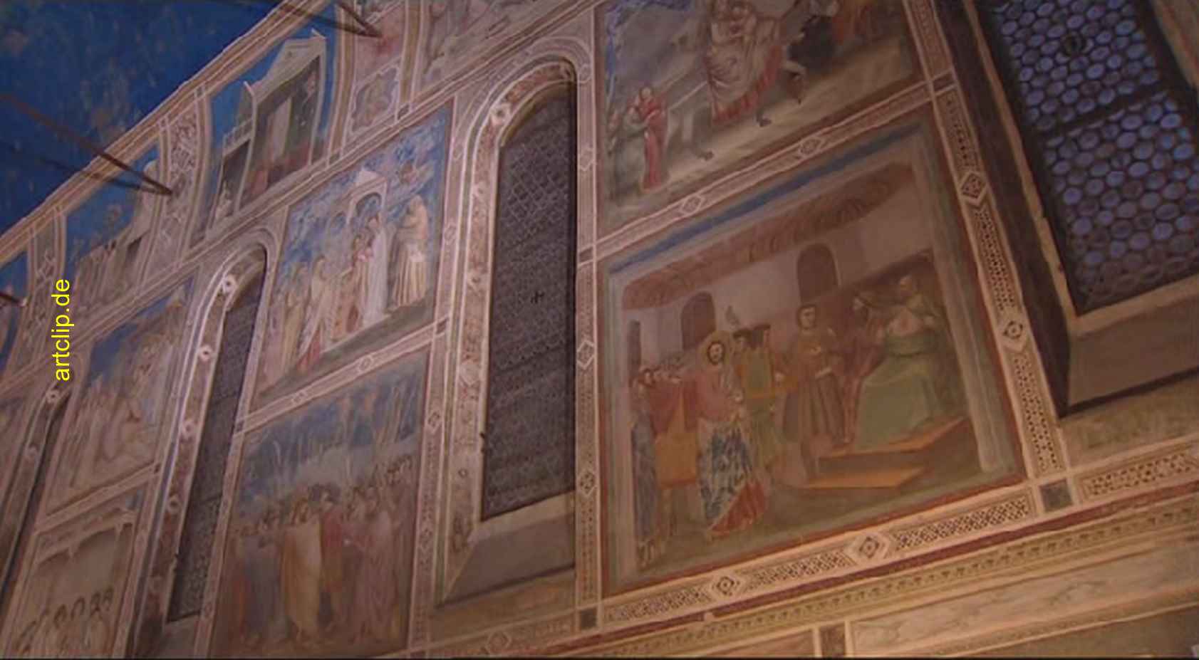 Cappella degli Scrovegni (auch Scrovegni-Kapelle oder Arenakapelle genannt) innen