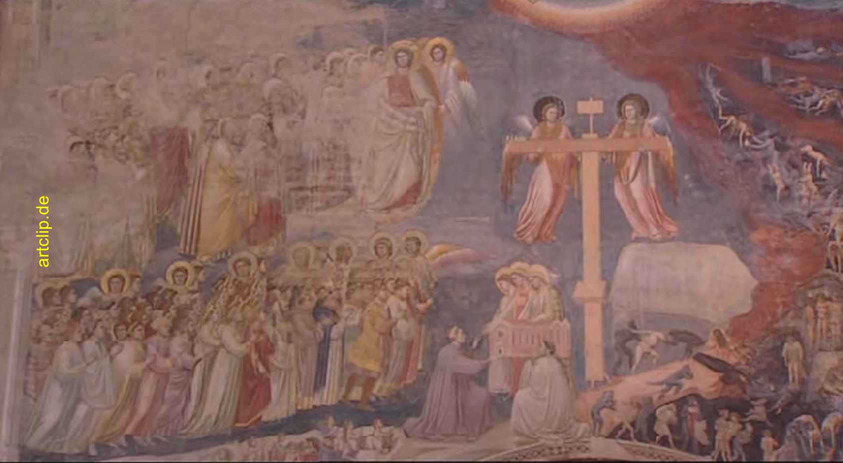 Cappella degli Scrovegni (auch Scrovegni-Kapelle oder Arenakapelle genannt) innen