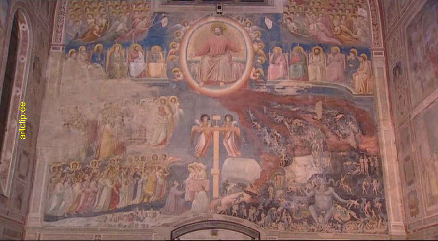 Cappella degli Scrovegni (auch Scrovegni-Kapelle oder Arenakapelle genannt) innen