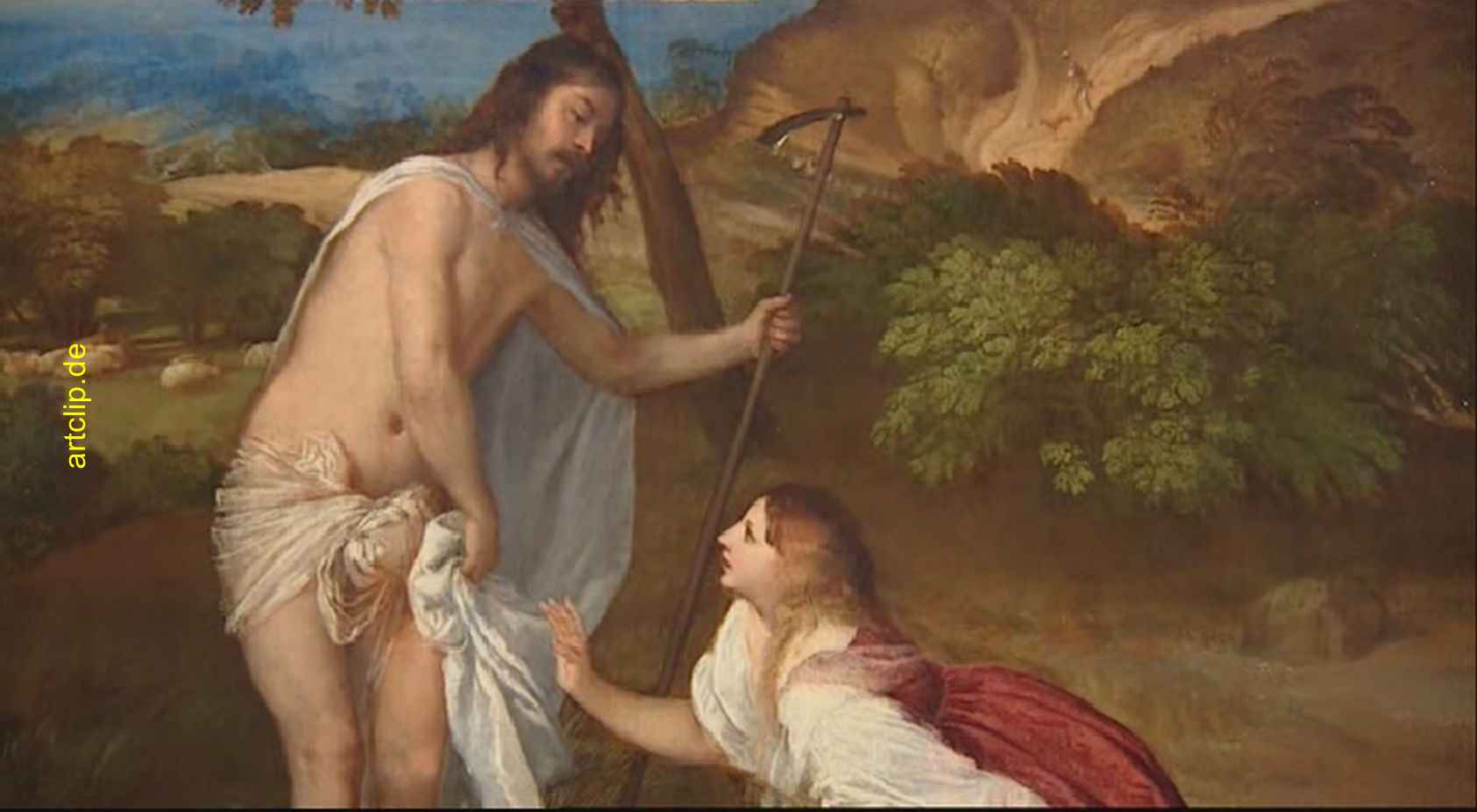 Noli me  tangere – Berühre mich nicht!